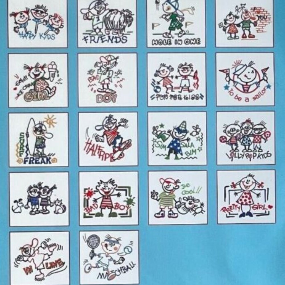 Pfaff Creative CD Machine Embroidery 324 - KIDS Vintage Old stock.